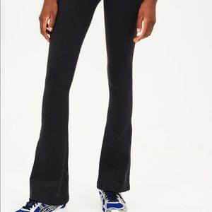 Splits59 Racquel High Waist Flared Legging Yoga Pants - Black Medium